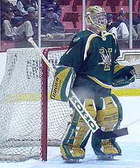 Shawn Conschafter was little-used during the regular season, but stood tall in the postseason, carrying the Catamounts within 14 seconds of a ECAC tournament semifinal appearance.