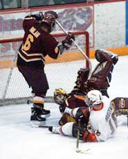 Bowling Green was able to tie it, 2-2, before FSU pulled back away. (photos: Christopher Brian Dudek)