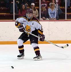 Chris Kunitz was a physical factor as well as a playmaker for the Bulldogs. (Photos by Christopher Brian Dudek)