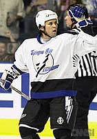 Vermont graduate Martin St. Louis is Lightning it up in the NHL.