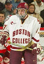 Tony Voce of BC is a Hobey Baker finalist this season.