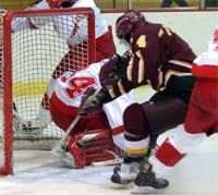 Giovanni Flamminio scores the second Bulldog goal (Photo: Christopher Brian Dudek)