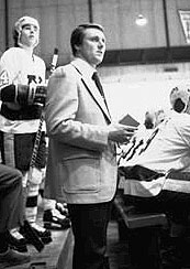 Herb Brooks won three national titles with the Golden Gophers before coaching the 1980 gold medal team. He later coached in the NHL. (photo: University of Minn.)