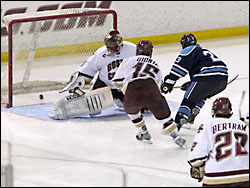 Maine's Jon Jankus scored the Black Bears' second goal Friday.