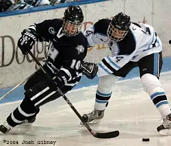 Sean Collins (l.) and Billy Ryan battle during Sunday's contest (photo: Josh Gibney).