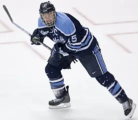 Greg Moore captains Maine into its fifth Frozen Four in the last eight years (photo: Melissa Wade).