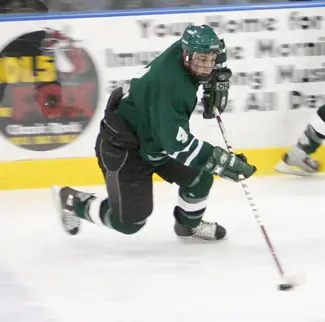 Defenseman Joe Hutchko has Castleton State off to a winning start this season.