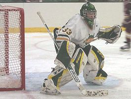 Ryan Scott backstopped Oswego into the NCAA semifinals (photos: Scott Biggar).