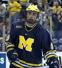 Andrew Cogliano's goal earned Michigan a point Saturday night (photos: Ray Bartnikowski).