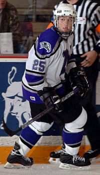 Ted Cook racked up 48 points for the Purple Eagles in 2006-07 (photo: Niagara University).