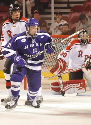 Everett Sheen tied the game late in the second. Photo by: Candace Horgan