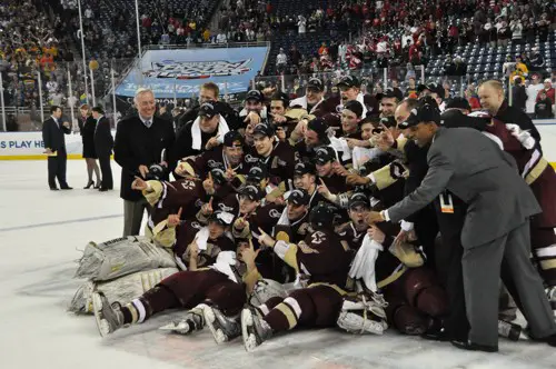 Boston College has its third national championship in the last 10 years (photo: Candace Horgan).