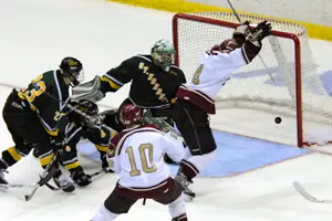 The winning goal scored by Oliver-Cotnoir for Norwich (photo: Angelo Lisuzzo).