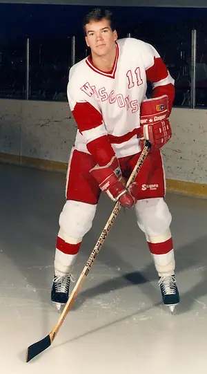 Wisconsin forward John Byce. (Wisconsin Athletics)