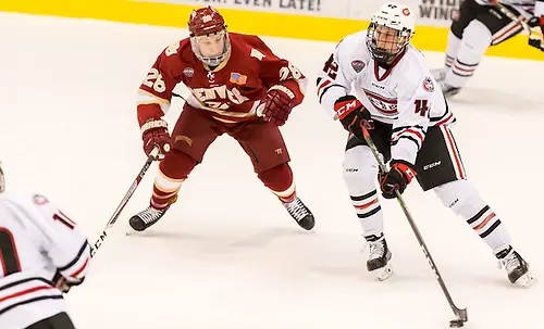 17 Jan.20  Denver Pioneers and St. Cloud State University meet in a NCHC conference match-up at theHerb Brooks National Hockey Center (Bradley K. Olson)