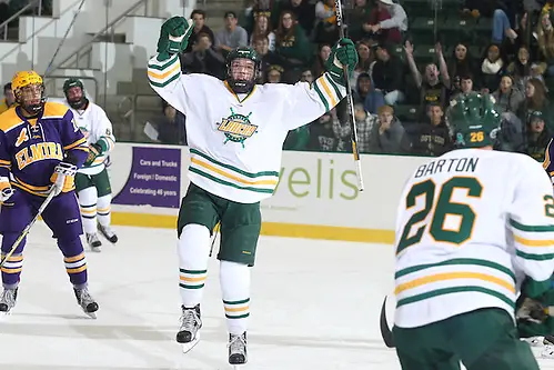 Oswego celebrates a goal (Tim Brule)