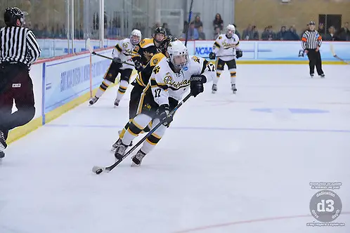 Brooke Lupi of Adrian during the Frozen Four semifinal (D3 Photography)