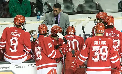 Enrico Blasi 2017 Nov. 11 The University of North Dakota hosts  Miami of Ohio in a NCHC matchup at the Ralph Engelstad Arena in Grand Forks, ND (Bradley K. Olson)