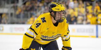 Josh Norris (photo: University of Michigan Athletics)