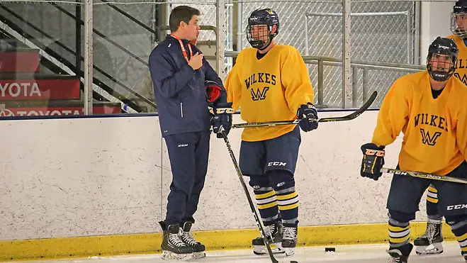 Brett Riley led the inaugural Wilkes program in 2018-19 (photo: Wilkes Athletics)