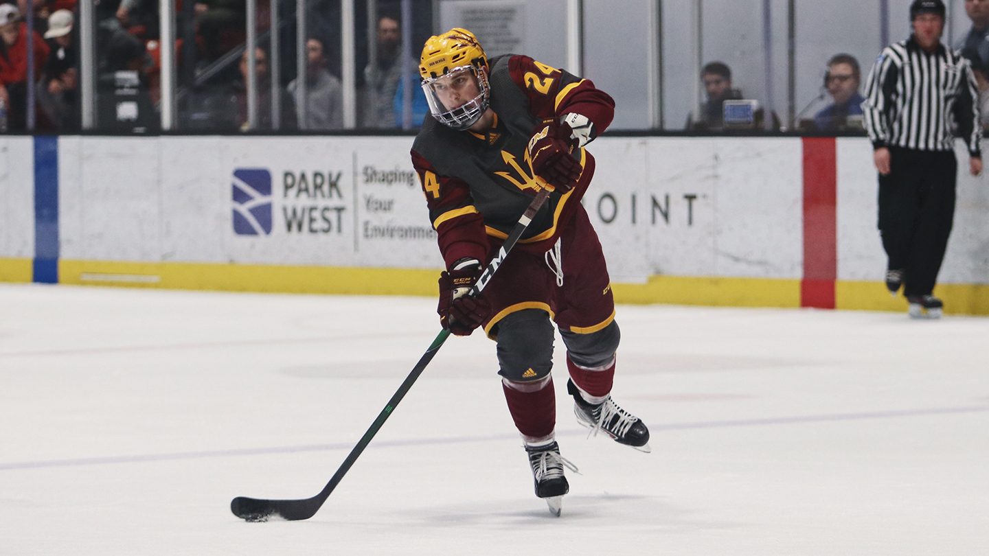 Arizona State blueliner Maniscalco leaves after two seasons, signs NHL ...