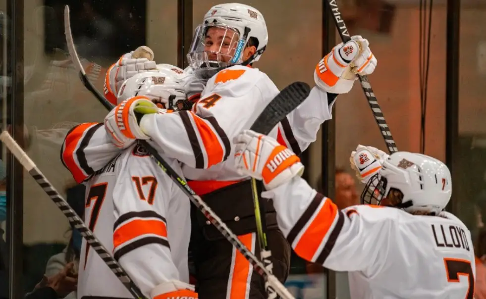 Bowling Green hockey drops first ranked test of season in Eigner's return