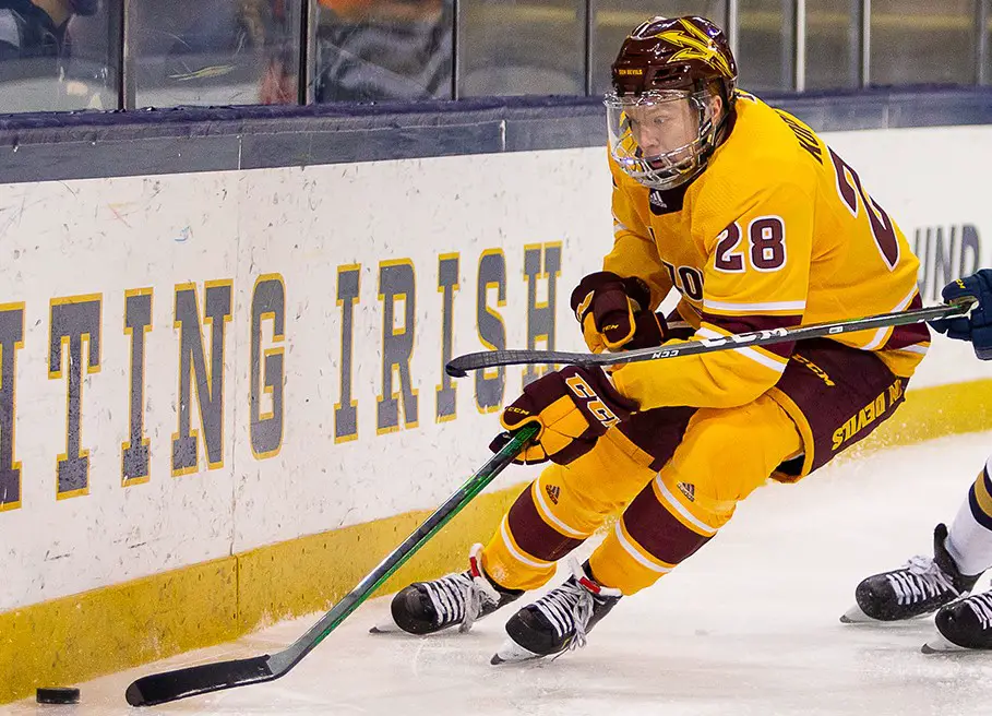 Men's Ice Hockey Prepares for Biannual Red Hot Hockey Matchup Against Boston  University