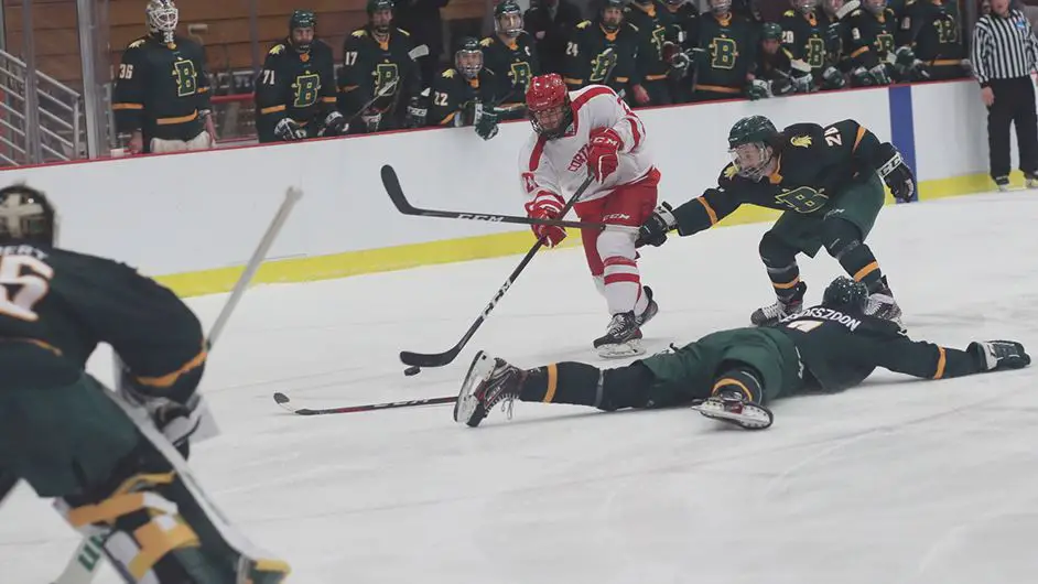 Boston university Jack Parker #6 Large Hockey Jersey | SidelineSwap