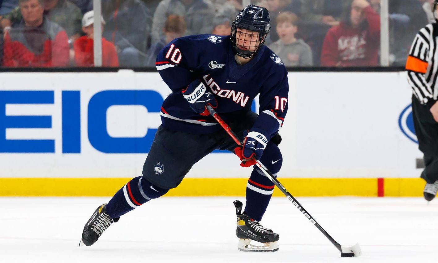 UConn's Firstov signs NHL contract with Wild, forgoes senior season ...