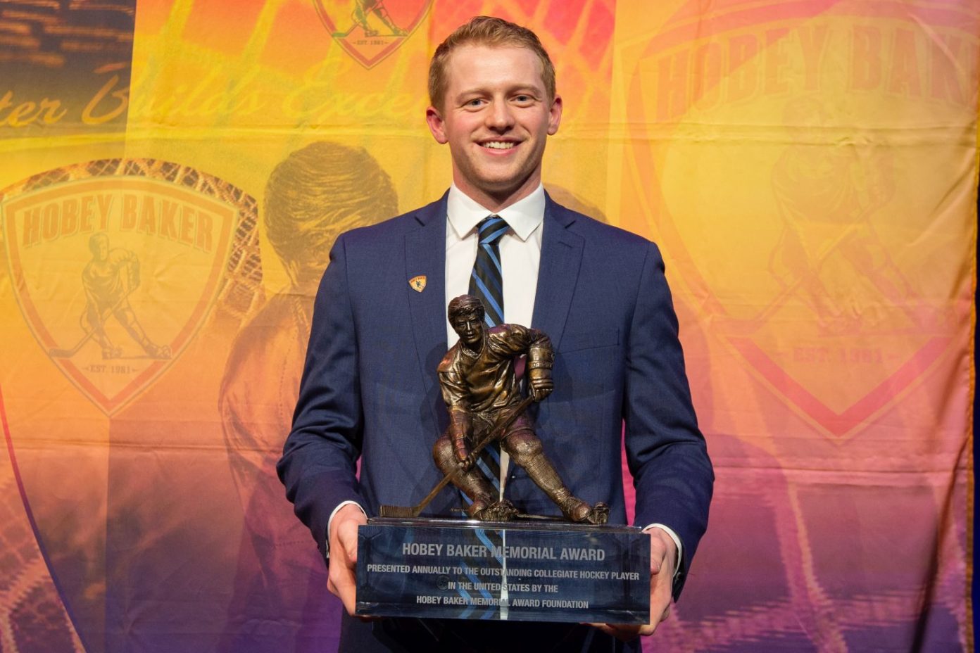 Minnesota State's Dryden McKay is first goalie to win Hobey Baker Award