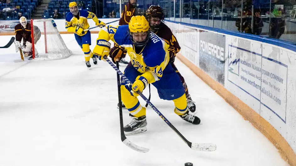 Notre Dame hockey splits with Alaska Fairbanks in New Year's matchup