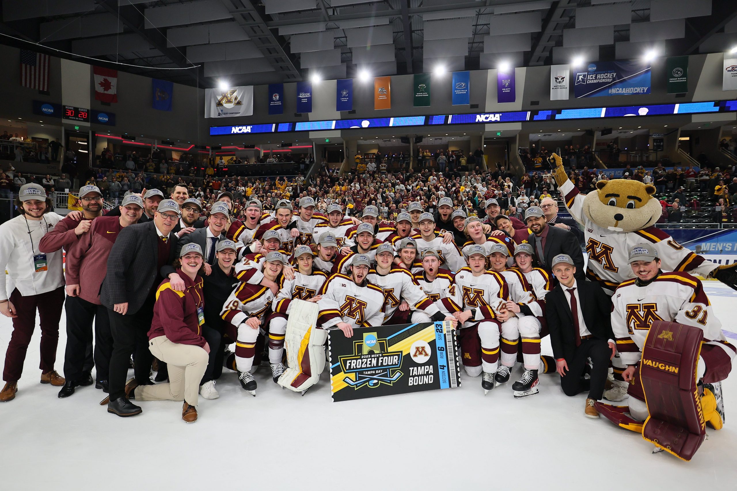 Boston University beats Cornell 2-1 for Frozen Four berth