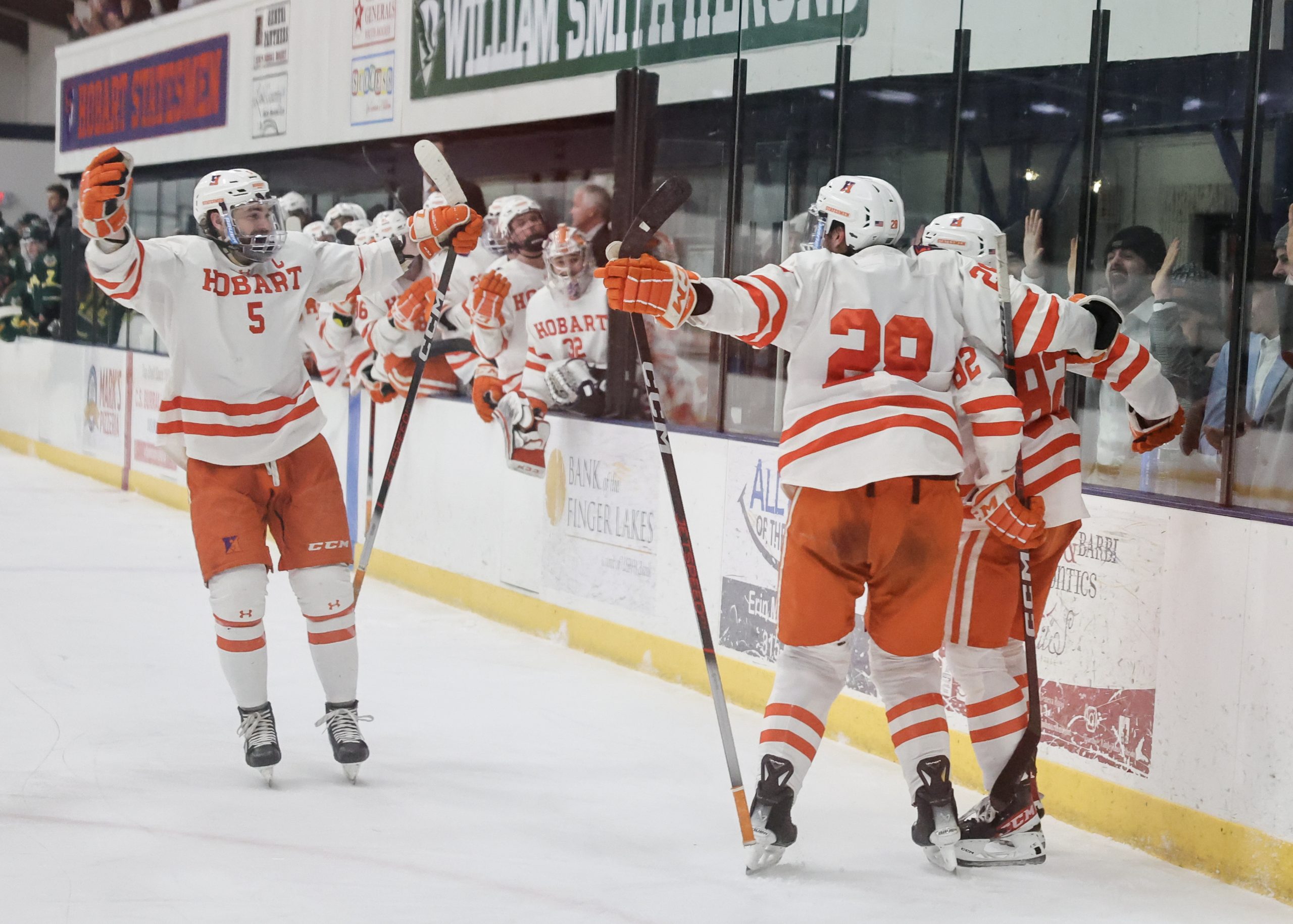 NCAA DIII Men's Hockey Quarterfinal Preview Hobart begins title